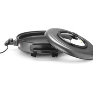 Partypan / Hapjespan met Deksel | Ø50x(H)19cm.