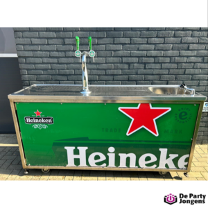 Heineken Mobiele tap met spoelbak